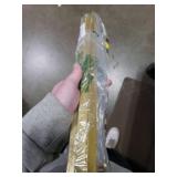 MOCOUM Under Cabinet Metal Mug Holder - Iron Hanging Rack for Coffee Cups and Kitchen Utensils Display (Gold, 3)