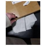 OWENIE Light Grey Sheer Curtains 84 inches Long 2 Panels Set for Bedroom Living Room, Soft Solid Living Room Sheer Curtain, Rod Pocket Light Filtering Farmhouse Curtains, 2 Pcs Each 42 W x 84 L