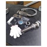 Bathroom Sink Faucet for 1 or 3 Hole, Herogo Brushed Nickel Single Handle Bathroom Faucet with Pop-up Drain & Soap Dishes, Stainless Steel, for RV Farmhouse Vanity Lavatory Sinks