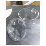 Yovexal Clear Glass Pot, 1.9L, Cooking Pot with Lid and Handle, Clear Saucepan, Resistant Borosilicate Pot, Glass Saucepan for Cooking On Stove, Stovetop Simmer Pot (64oz)