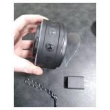 WXQZXO Bluetooth Shower Speaker, Portable Bluetooth Speaker Stereo Sound with Suction Cup/Lanyard, Built-in Mic, IPX7 Waterproof Wireless Speakers Bluetooth 5.4 for Bathroom/Party/Beach/Gift, Black