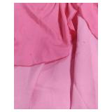 Mecamelon Pink Princess Costume for Girls Halloween Party Dress With Accessories (Pink, 7-8 Years)