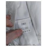 NVRENJIA Women Lace Ruffle Shorts Fluffy Y2k Fairy Lolita Bloomers Layered Frill Bottoms Cute Boy Shorts Sexy Pettipants (US, Alpha, Large, Regular, Regular, White)