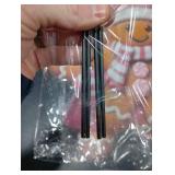 Chunful 2 Pack Pink Gingerbread Man Yard Decorations 3D Christmas Metal Yard Stakes Christmas Gingerbread Decorations for Xmas Winter Outdoor Home Lawn Garden Pathway Holiday Party Decor