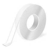 Art3d Double-Sided Mounting Tape (10FT), Multipurpose Removable Adhesive Foam Tape, Transparent, Household