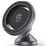 SYNCWIRE for MagSafe Car Mount - 360 Rotation Magnetic Phone Holder for Car Dashboard, Strong Magnet Car Phone Holder Mount Compatible iPhone 17 Pro Max Air 16 15 14 13 - Car Accessories for Women Men