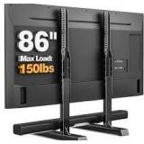 TAVR Universal Table Top TV Stand Mount, TV Legs for Most 20-75 Inch TVs, Replacement TV Feet with Great Load-Bearing Holds up to 110 lbs, TV Stands Base with Cable Management, Max VESA 800x600 mm