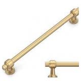 Amerdeco MultiPack Champagne Bronze Cabinet Pulls 10 Inch(254mm) Hole Center Drawer Pulls Cabinet Hardware Kitchen Cabinet Handles for Bathroom Dresser Pulls ZH0069