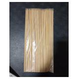 DTmasao 200PCS 12 inch Bamboo Skewers for Wooden Sticks, BBQ,Appetiser,Fruit,Cocktail,Kabob,Chocolate Fountain,Grilling,Kitchen,Crafting and Party.