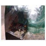 FESHFEN Colored Clip in Hair Extensions - 9 PCS Polaris Dark Green Highlighted Hair Piece Straight Synthetic Clip in Hairpieces for Women 22 inch