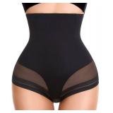 SIMIYA Tummy Control Shapewear for Women High Waisted Trainer Shaping Underwear Panties Stomach Compression Body Shaper Girdle Medium