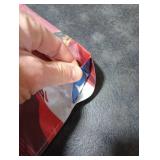 iWeeta German Shepherd Garden Flag 12x18 Inch Double Sided Outside, Patriotic German Shepherd with American Flag Oil Painting Style Porch Yard Patio Outdoor Decoration