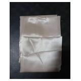 Bedsure Satin Pillowcase with Zipper, Similar to Silk Pillow Cases 2 Pack, Silky & Soft Satin Pillow Case Standard Size for Hair and Skin, Christmas Room Decor Gifts for Women Men, Beige, 20x26 Inches