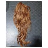 HEWEICSY Ponytail Extensions, 24 Long Wavy Synthetic Hairpieces, Brown