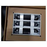 FA-STAR Clean Modern AC Vent Cover 8 x 6 (Duct Opening Cutout) - Decorative White Air Vent - Standard Linear Slot Diffuser - Register Grille for Ceiling, Walls & Floors - All Aluminium