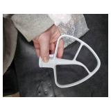 MEET JUICE K45B Metal Beater with Non-Stick Coating, Compatible with KitchenAid 4.5-5 Quart Tilt-Head Stand Mixer