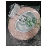 Tablet Pillow Stand, 360° Rotating Kindle Pillow Holder with 3 Detachable Snack Bowl, Soft Plush Fabric, Compatible with 4.7-13 Tablet Phone, Idea iPad Cushion for Reading Watching On Bed Sofa