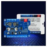 80W Vocie Playback Module,CH358D Low Lever Trigger 8MB DC 9-24V Sound Board with Case,Support USB Download,MP3 Hardware Decoding,10-Way Button One-to-One,8 Combined Playback for Industry Broadcast.