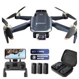 2650 ft Long Range Super Enduring Brushless Motor Drone with 84 Mins Super Long Flight Time, Drone with 4K HD Camera for Beginners, CHUBORY A77 WiFi FPV Quadcopter, Follow Me, Auto Hover, 3 Batteries