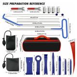 Tekeviss 22 PCS Stainless Steel Assorted 5th Wheel Pin Puller, 68 inches Pull Hook J-Hook