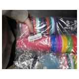 Jinei 30 Pack Nurse Appreciation Gifts 16 oz Plastic Tumblers Bulk Thank You Coffee Cups Reusable Water Bottle with Cards and Bags for Nurse Women Holiday Gifts(Lovely,Vibrant)