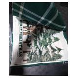 MIULEE Christmas Pillow Covers Set of 4 Plaid Throw Pillow Covers Dark Green Tree Reindeer Wreath Winter Holiday Cushion Case Farmhouse Modern for Sofa Couch Home Decor,18x18 Inch