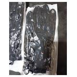 JaGely 4 Pairs Winter Gloves for Men Women Waterproof Snow Gloves Warm Touchscreen Outdoor Cold Weather Glove(Black,XL)