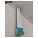 PRObebi Retractable Dog Gate for The House Extends to 54in Wide 34in Tall, Gray