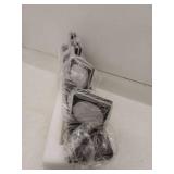 OKELI 4-Light LED Bathroom Vanity Light Fixture, Black