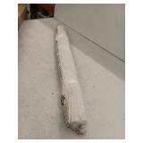 LazBlinds No Drill Roman Shades for Windows, 34x64, Off White