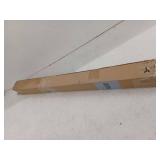 LazBlinds No Drill Roman Shades for Windows, 34x64, Off White