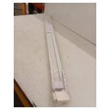 Cordless Vinyl Mini L Blinds 47 W x 48 H With 1in Slat, White