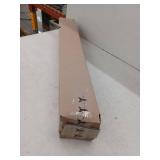 LazBlinds No Drill Roman Shades for Windows, 34 W x 64 H, Off White