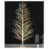 6FT Enchanting Birch Tree with LED Lights