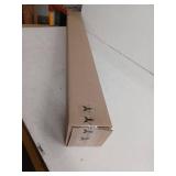 Coavas Blackout Window Privacy Film Total Light Blocking Room Darkening Window Tint, Blackout, 45.2 x 314.9 Inch