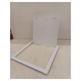 Ceiling Access Panel,  White, Approximately 20.5 x 20.5 Inch