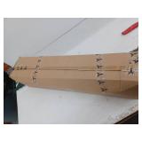 4-Pack White Cotton Teepee Play Tents