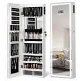 LED Mirror Jewelry Cabinet