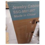 LED Mirror Jewelry Cabinet