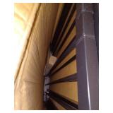 Babelio Pressure Mounted Baby Gate 26-40", Black