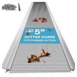 Stainless Steel Gutter Guard Kit, Unknown Amount