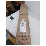 Stainless Steel Gutter Guard Kit, Unknown Amount