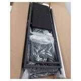 7-Drawer Fabric Dresser Storage Chest, Black