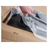 Computer Desk with 4 Drawers, Black