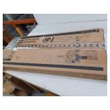 Computer Desk with 4 Drawers, Black