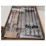 Babelio Baby Gate for Doorways and Stairs, 26-40 Inch, Black