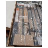 Babelio Baby Gate for Doorways and Stairs, 26-40 Inch, Black