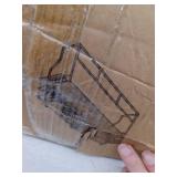 Garage Storage Rack With Wheels, Black