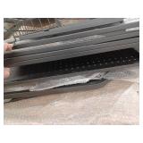 Garage Storage Rack With Wheels, Black