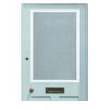 1 Pcs 22" x 36" Entry Door Frame Only Replacement Kit, White, (Frame Only)